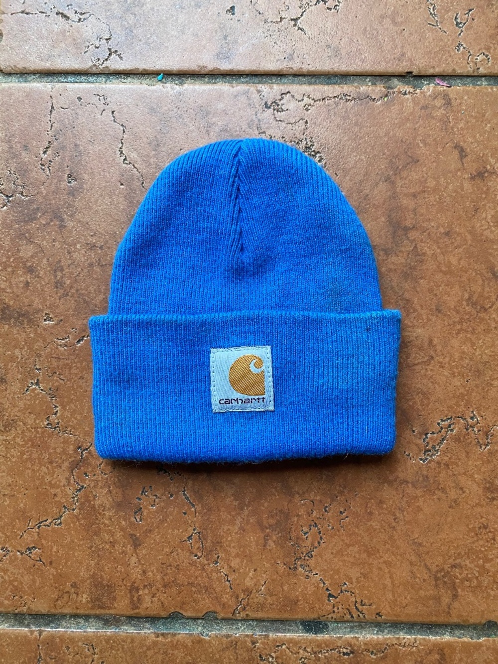 Infant Toddler Royal Blue Carhartt Beanie